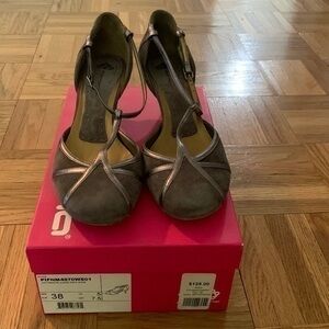 EUC Fornarina anthracite suede “Wo’s” shoe